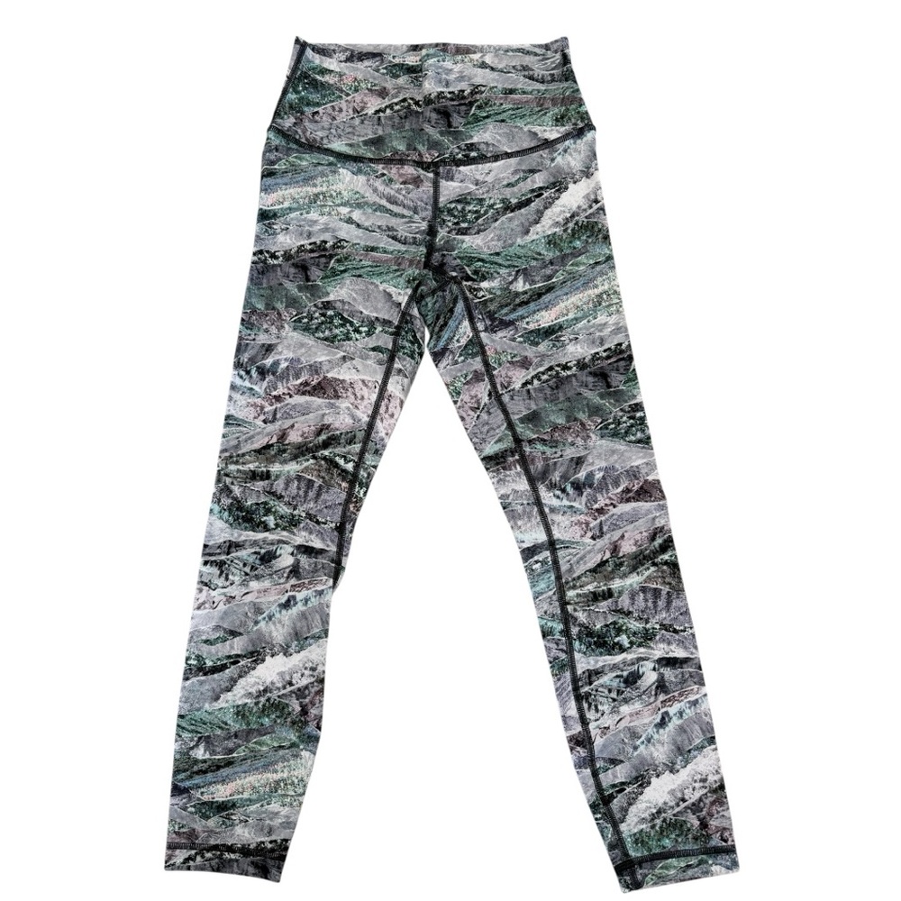 Lululemon Wunder Under High-Rise Tight 25” in Springscape Multi Print Sz 4 - Picture 3 of 6